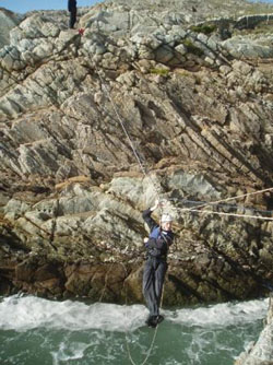 Sea Cliff Traversing - North Wales